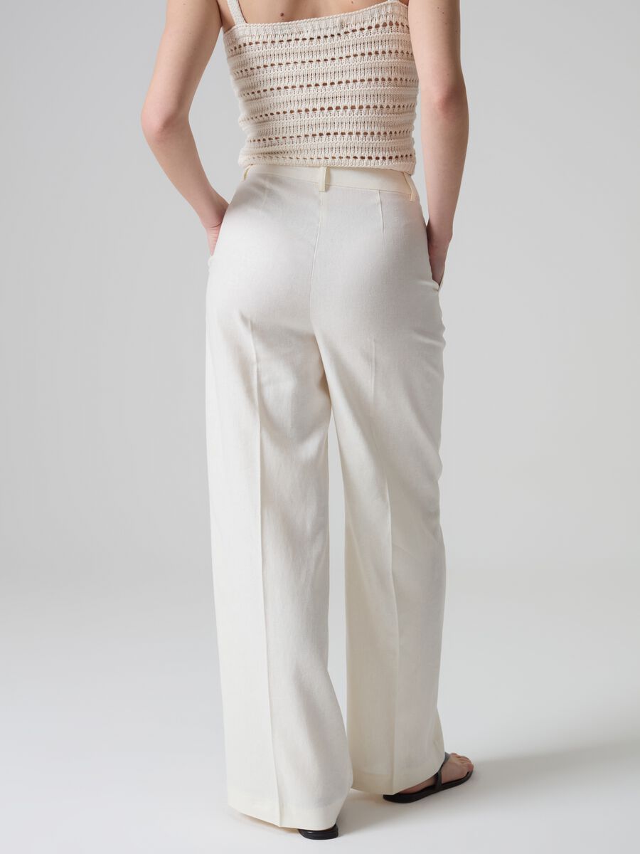 Pantaloni palazzo wide leg Contemporary_2