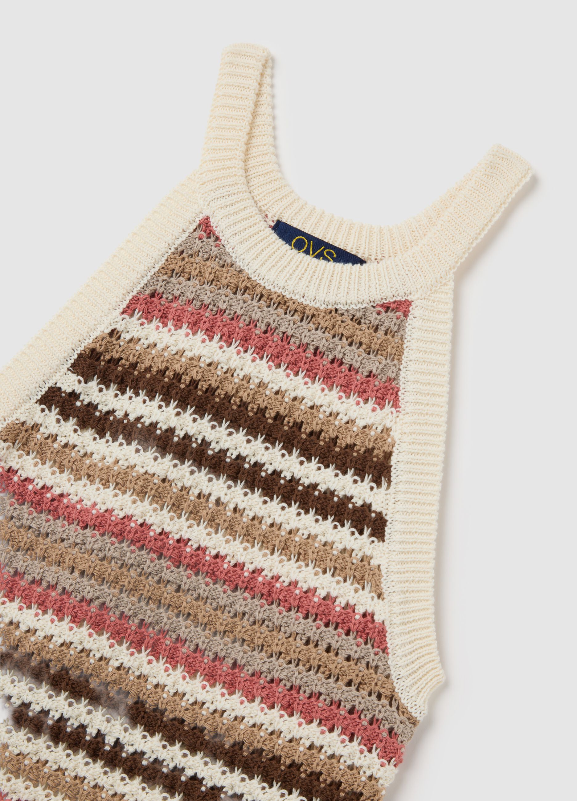 OVS Multicolor Stripe Knit Top