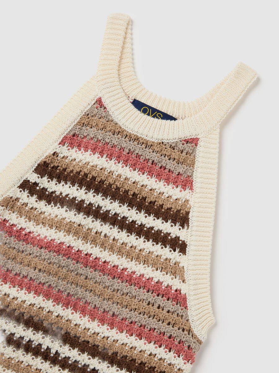 OVS Multicolor Stripe Knit Top_5
