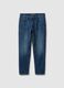 Blue Pure Cotton Jeans Regular Fit_4