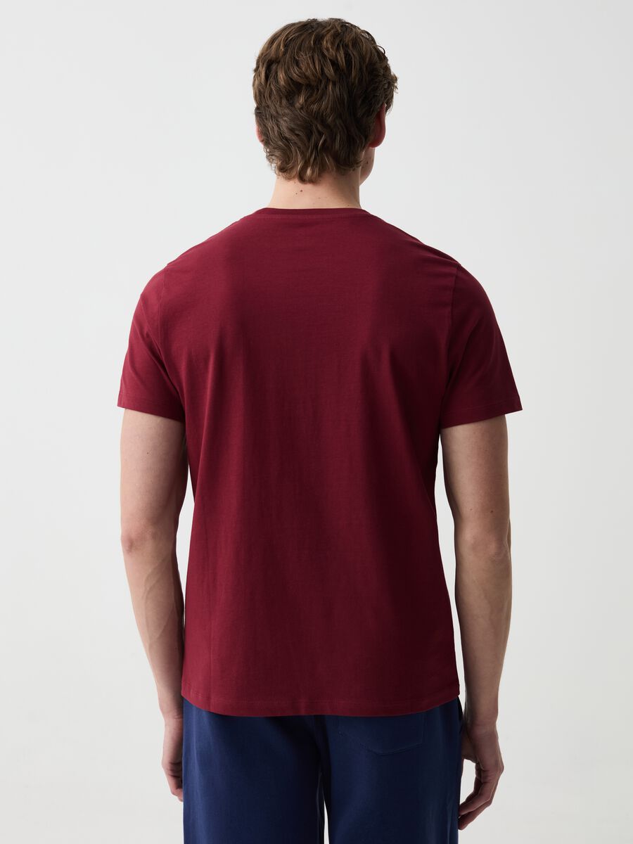 T-shirt in cotone bio con scollo rotondo_2