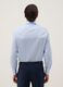 Light blue slim-fit striped cotton-blend shirt_2