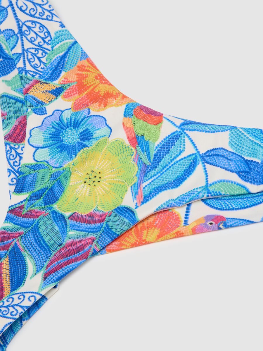 Women's multicolour stretch blend bikini_5