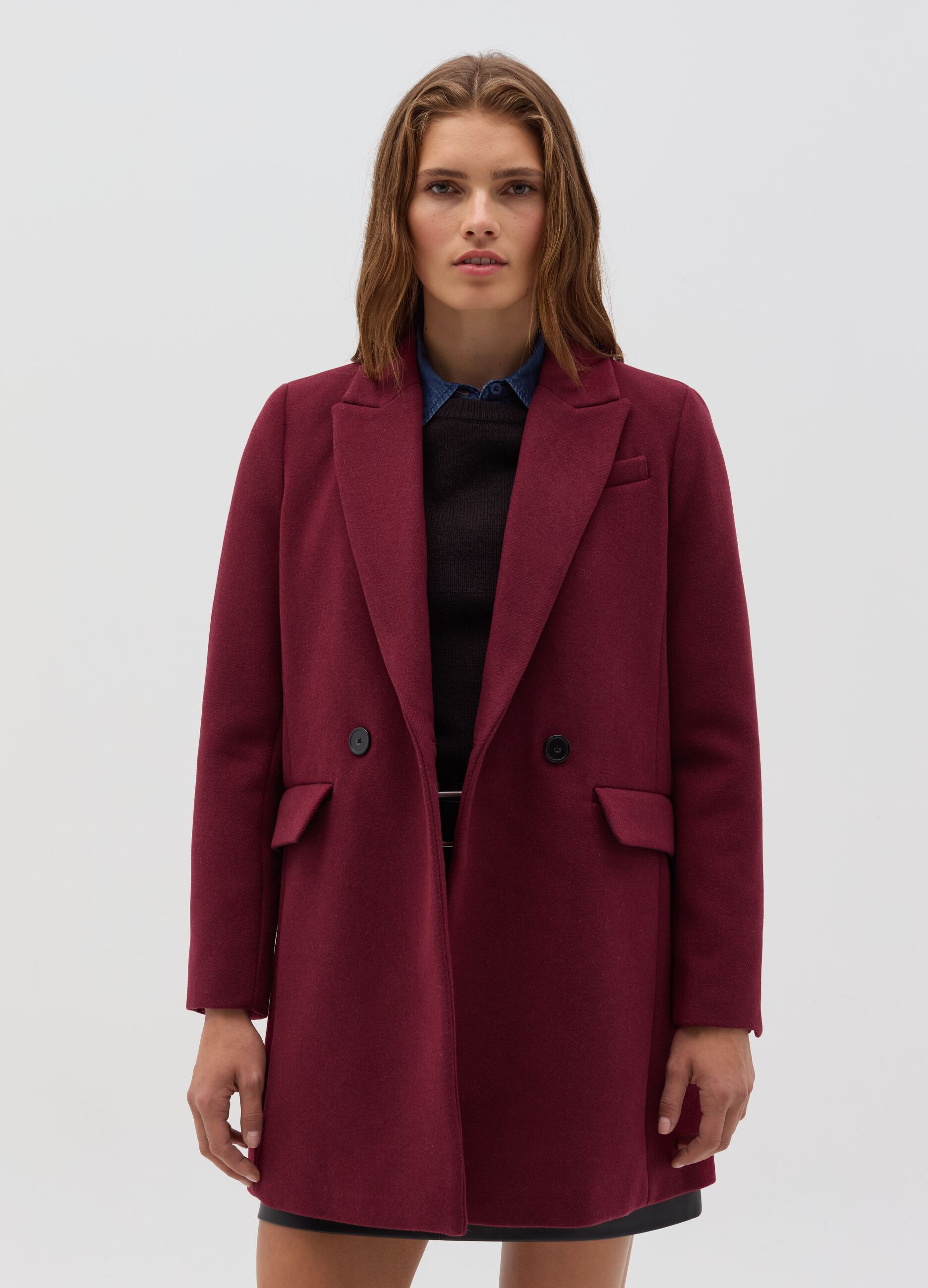 Cappotti Donna Rosso OVS