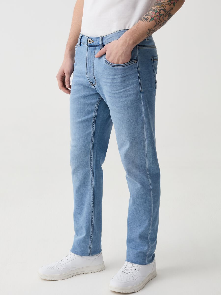 Jeans slim fit cinque tasche_1