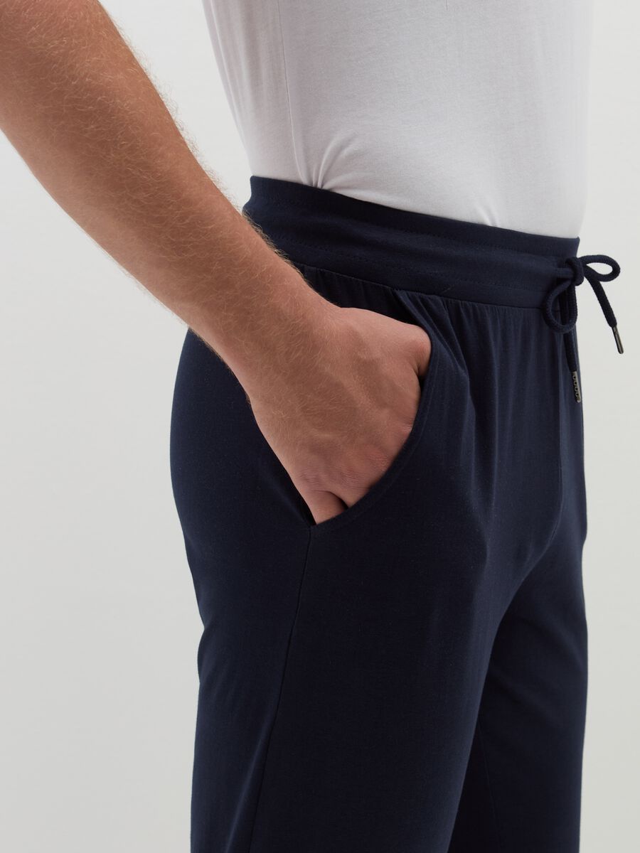 Pantalone pigiama con coulisse_3