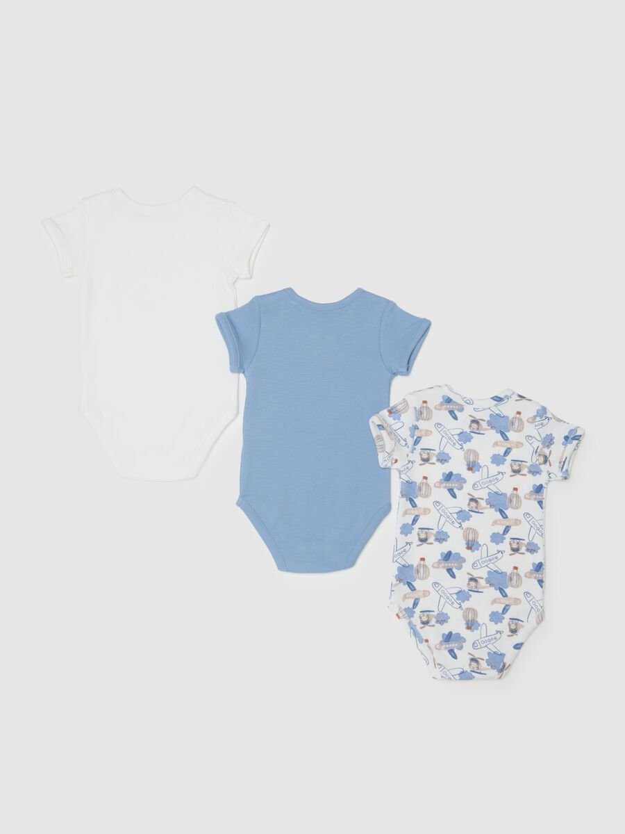 Set di body da neonato in puro cotone multicolor_1