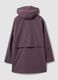 Water-repellent, breathable padded purple parka with hood ALTAVIA STUDIO_6