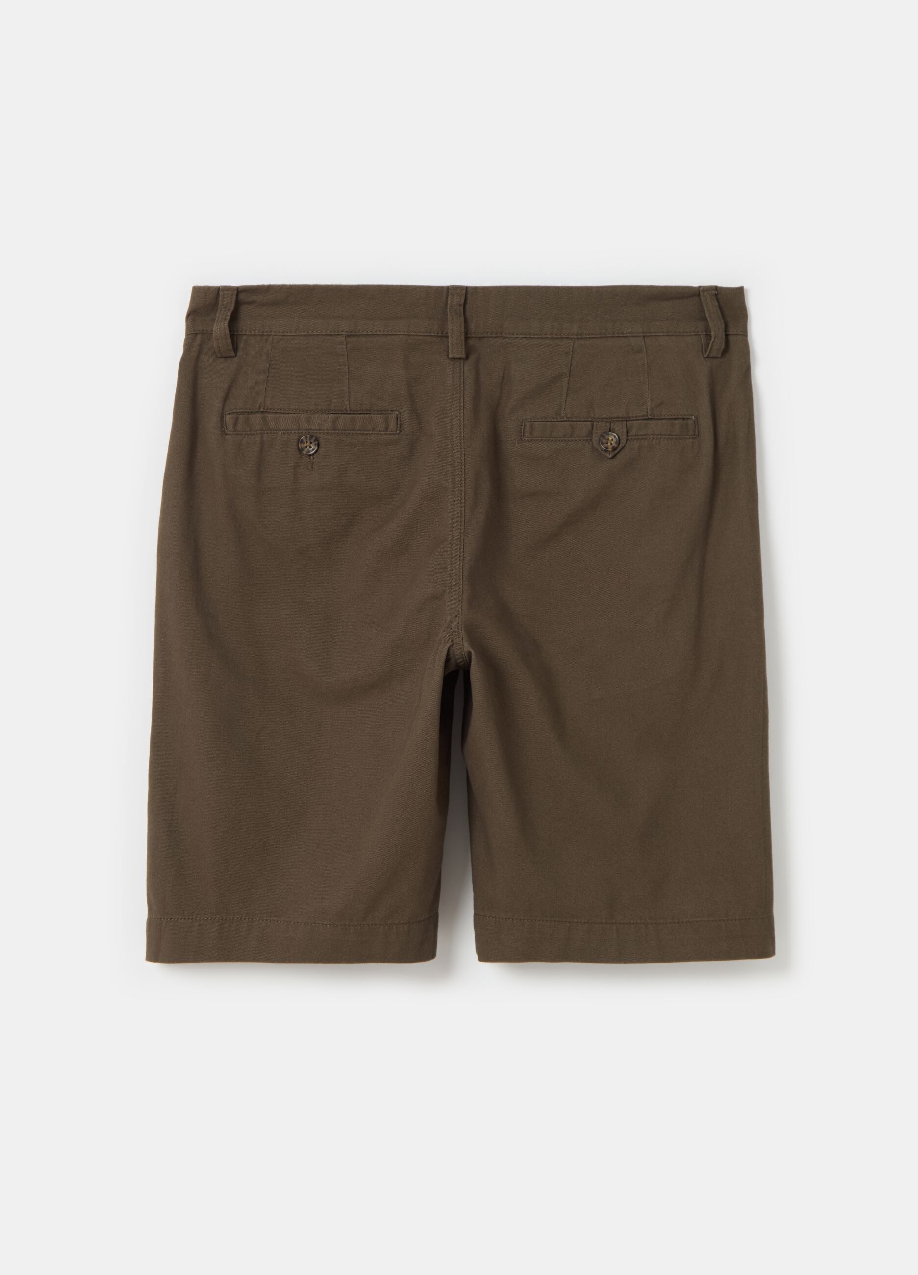 Chino Bermuda shorts in cotton