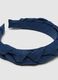 Braided Pure Cotton Blue Hairband_1