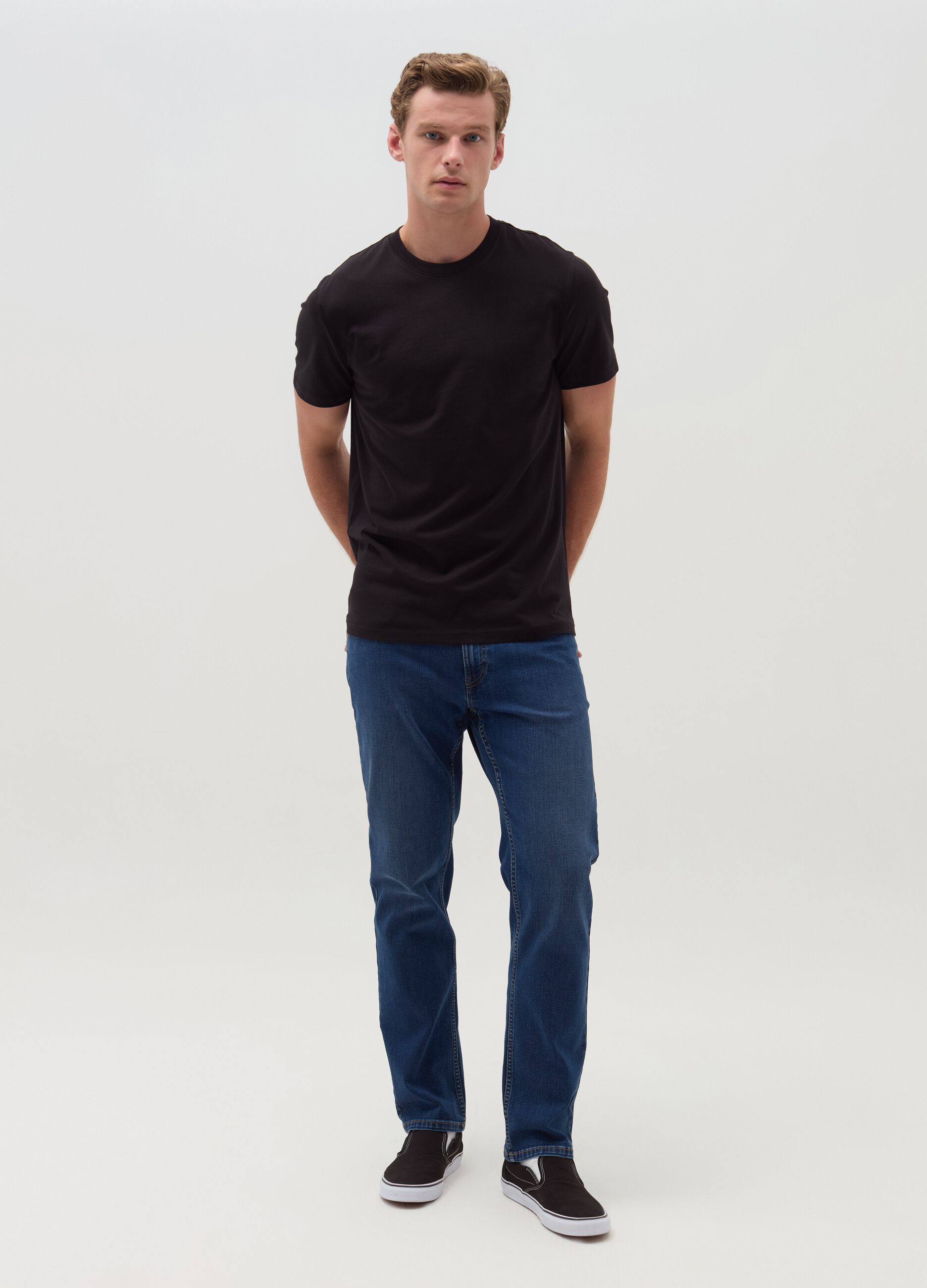 Jeans regular fit cinque tasche