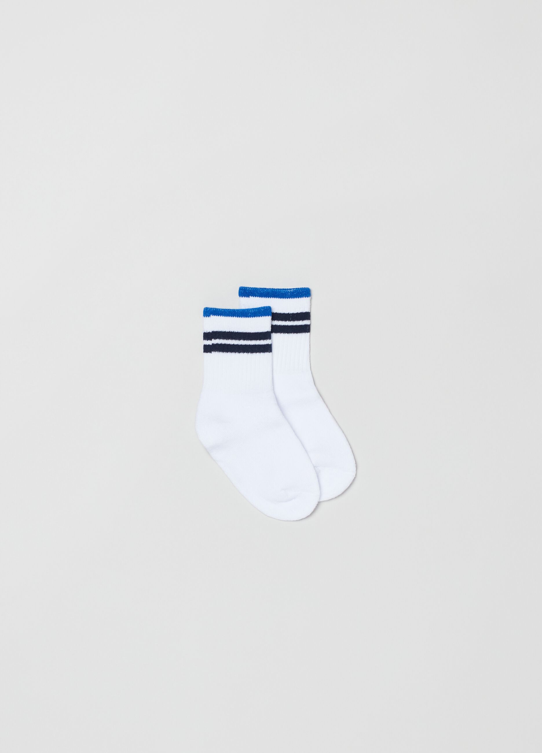 Three-pair pack of short basketball socks