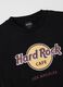 Black pure cotton T-shirt with Hard Rock Cafe print_5