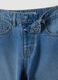 Light Blue Pure Cotton Wide-Leg Jeans for Boys_3