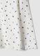 White organic stretch cotton T-shirt with pattern_2