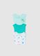 Newborn Sleeveless Pure Cotton Multicolour Bodysuit Tripack_3