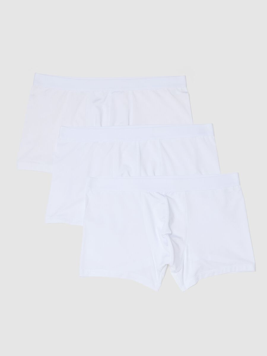 Tripack Regular Fit White Boxers_4