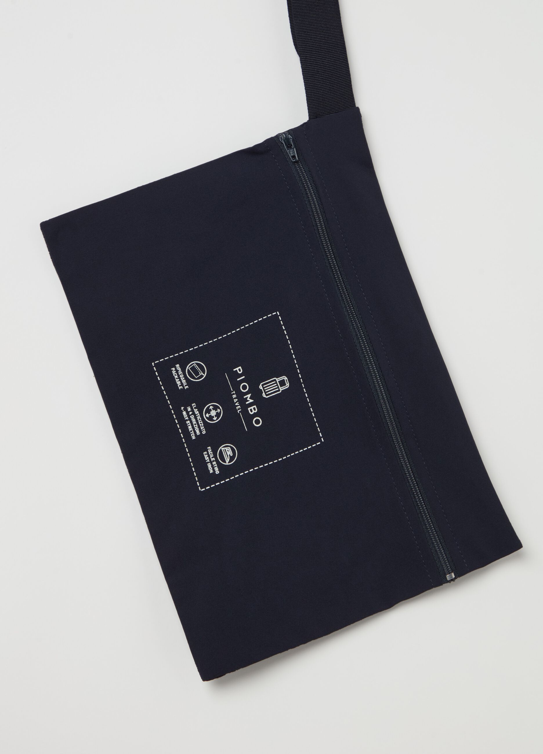 Chino jogger trousers in technical fabric