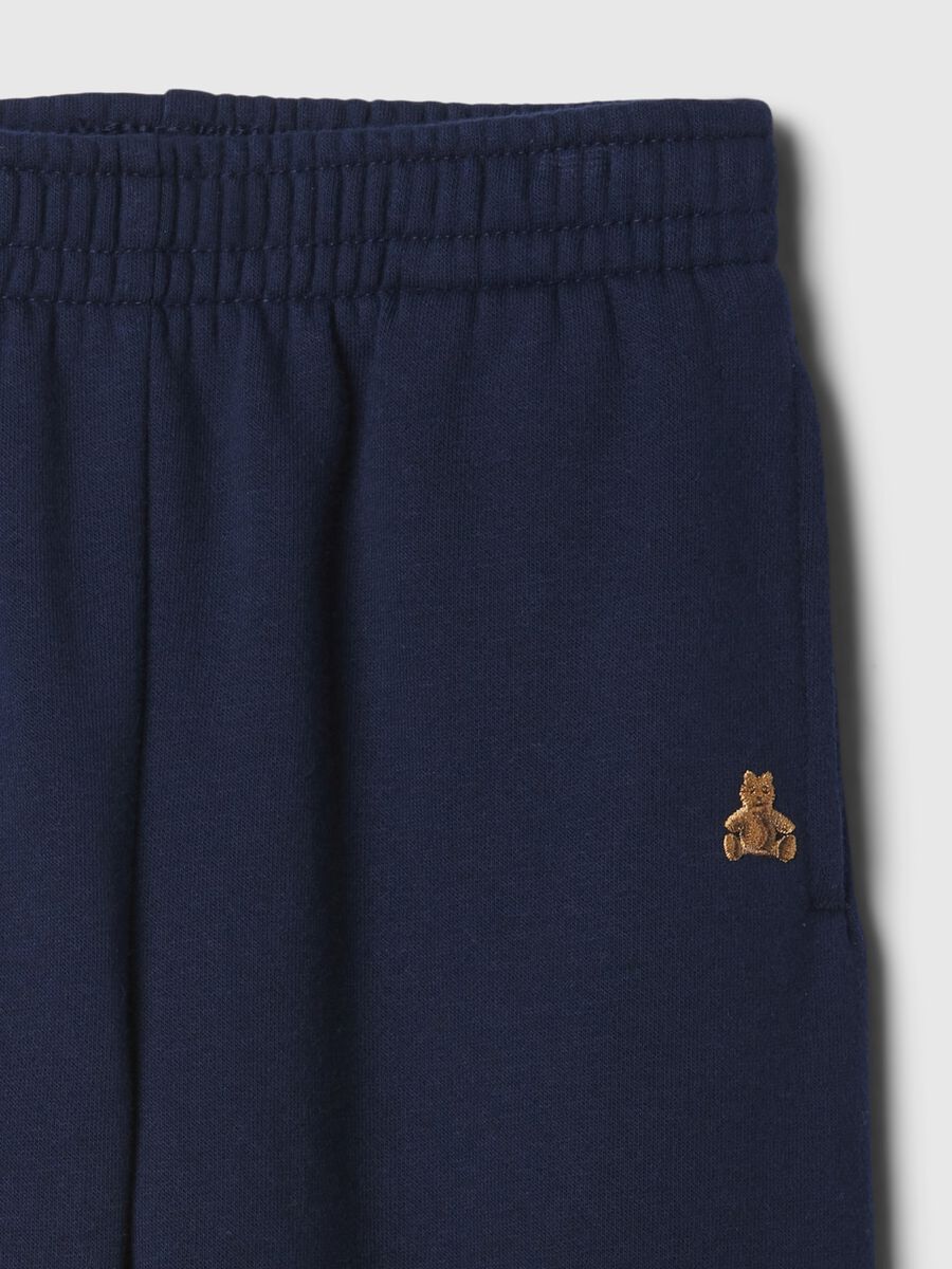 Children's Blue Trousers in Cotton and Polyester_2