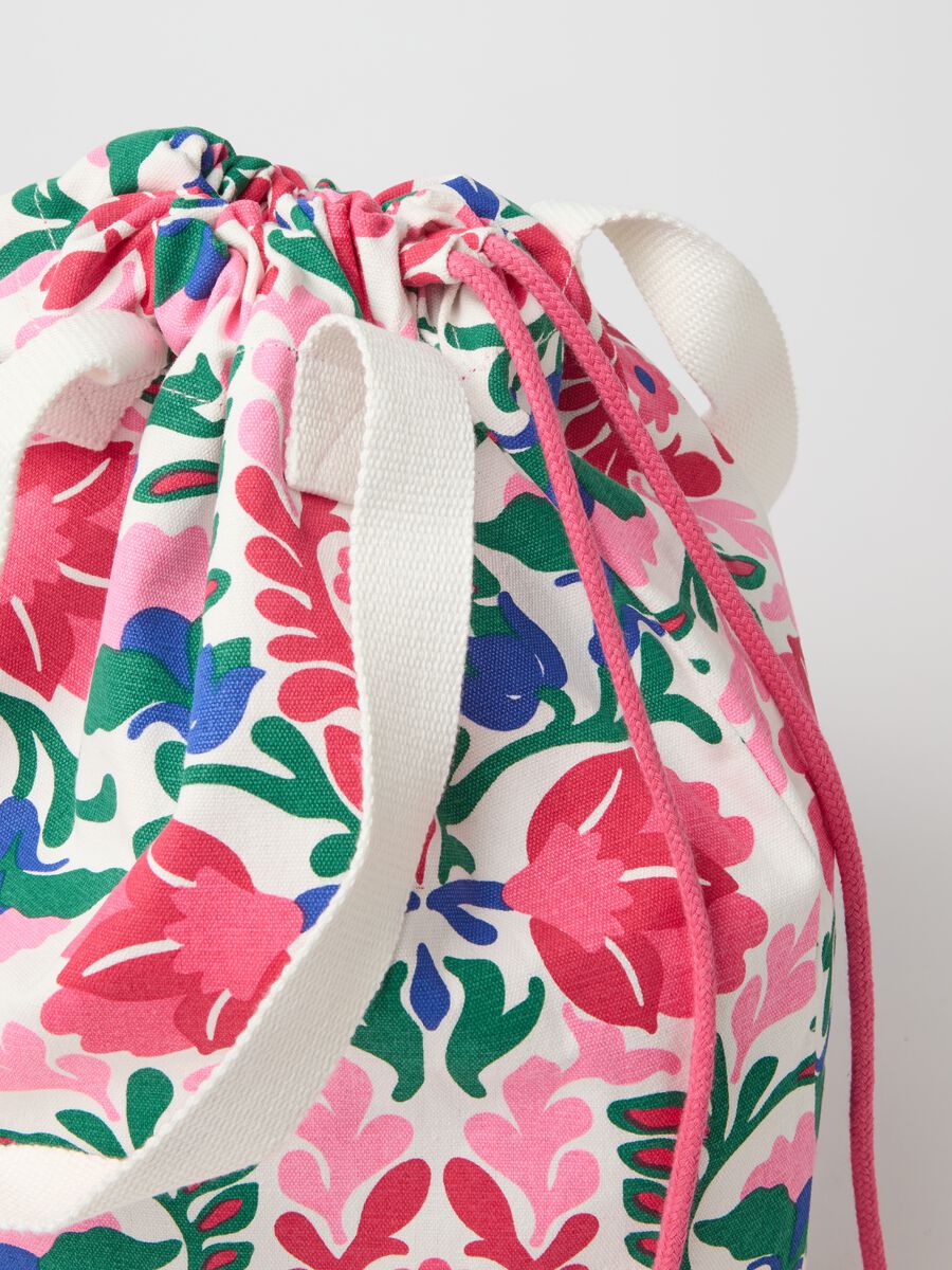 Reversible shopping bag with double handles_1