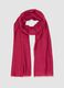 Pink fringed scarf_0