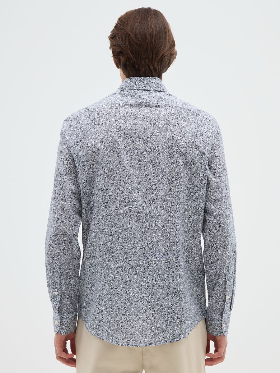 Camicia in puro cotone multicolor regular fit_2