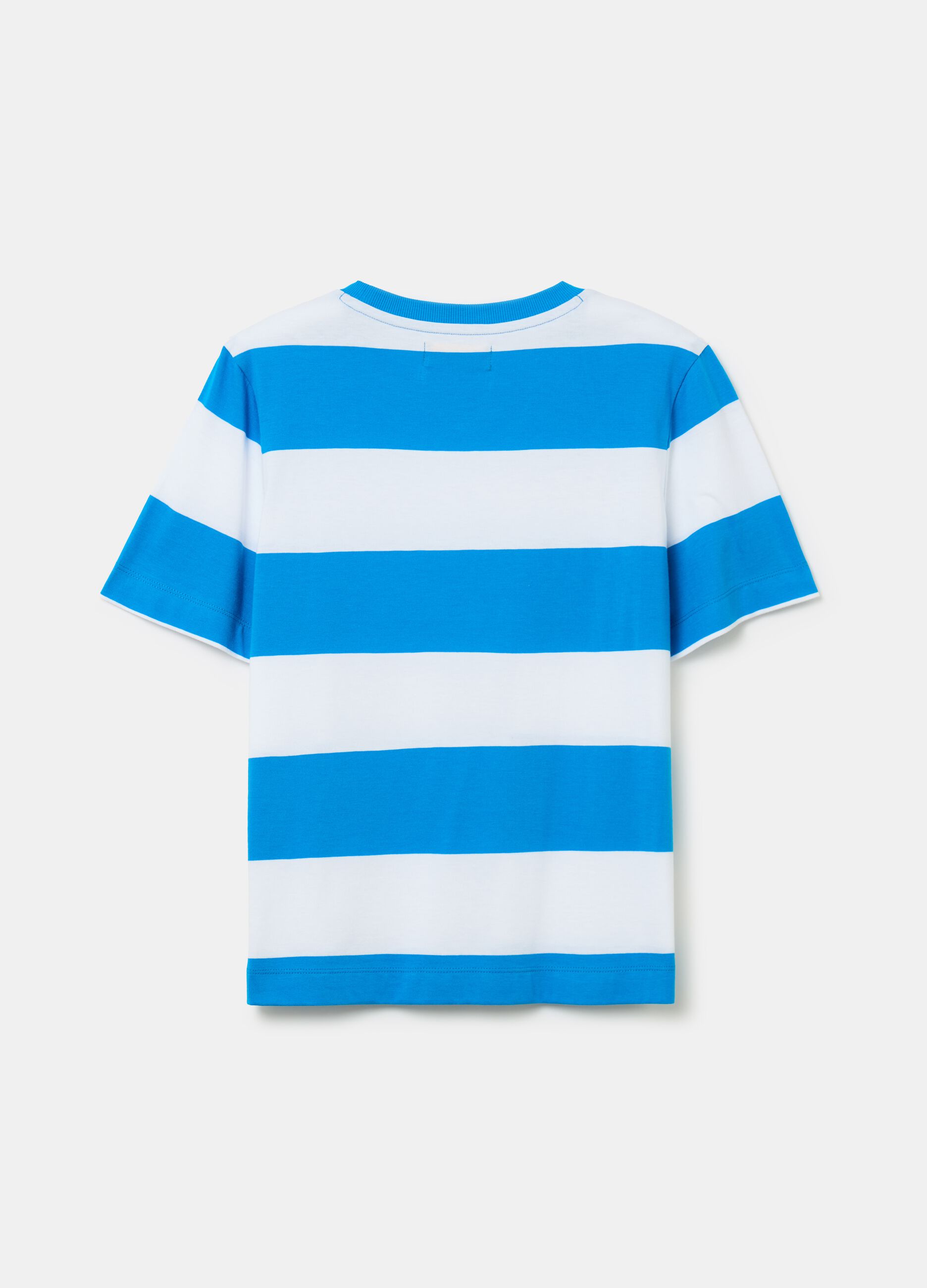 T-shirt in cotone a righe