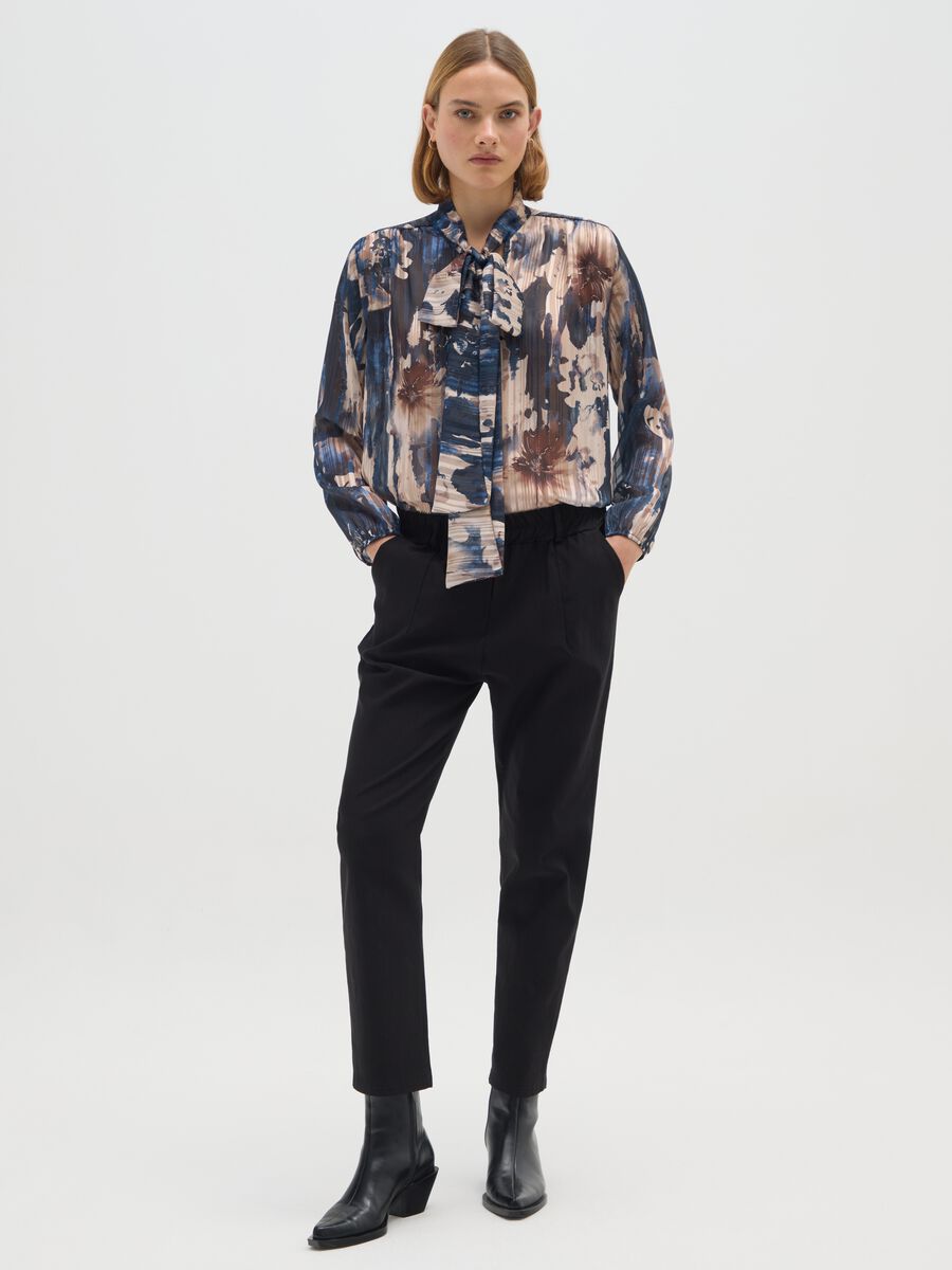 Multicolour Regular Fit Blouse_1