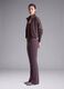 Leggings viola flare in tessuto elasticizzato traspirante ALTAVIA STUDIO_0