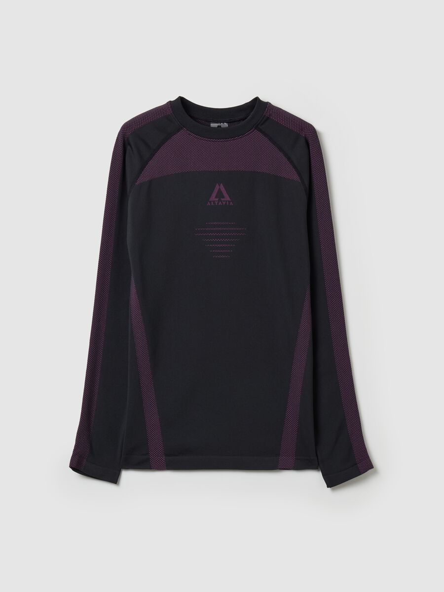 T-shirt termica seamless a maniche lunghe ALTAVIA WITH DEBORAH COMPAGNONI_4