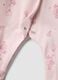 2-pack pink sleepsuits in pure organic cotton with Minnie & Me print for baby girl_3
