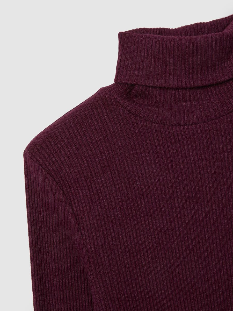 Purple Regular Fit Shirt_5