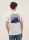 White pure cotton T-shirt with Jeep logo, regular fit_2