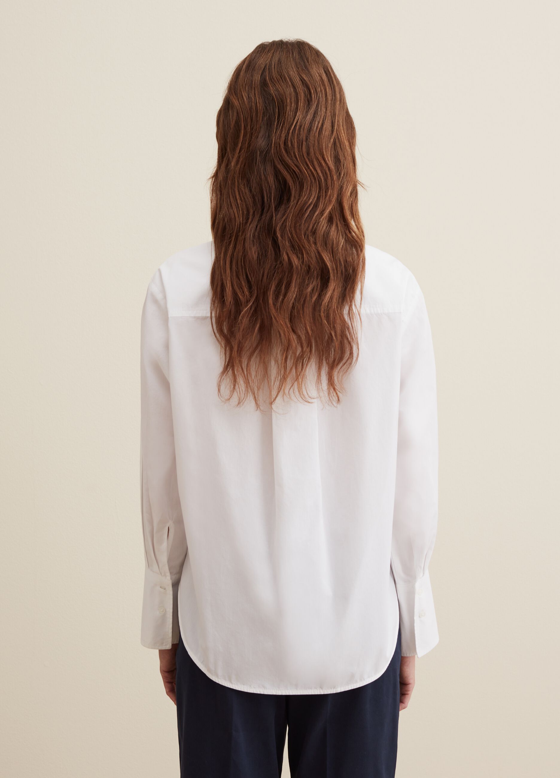 Camicia in cotone con tasca_2