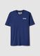 Blue pure cotton regular fit T-shirt with Jeep print_4