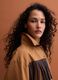 Brown pure cotton fringed shacket, regular fit_0