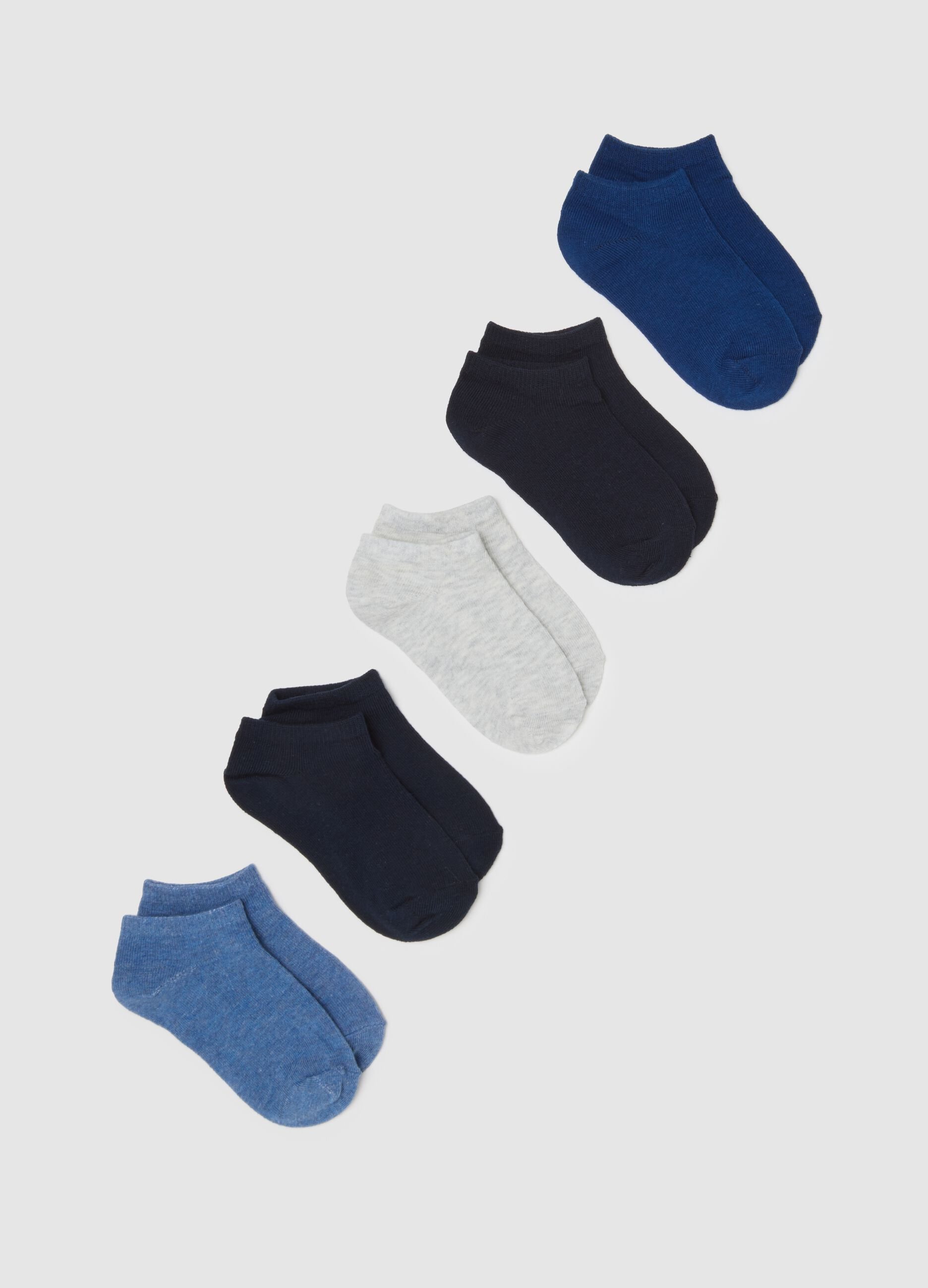 Boys' Multicolour Cotton Blend Socks