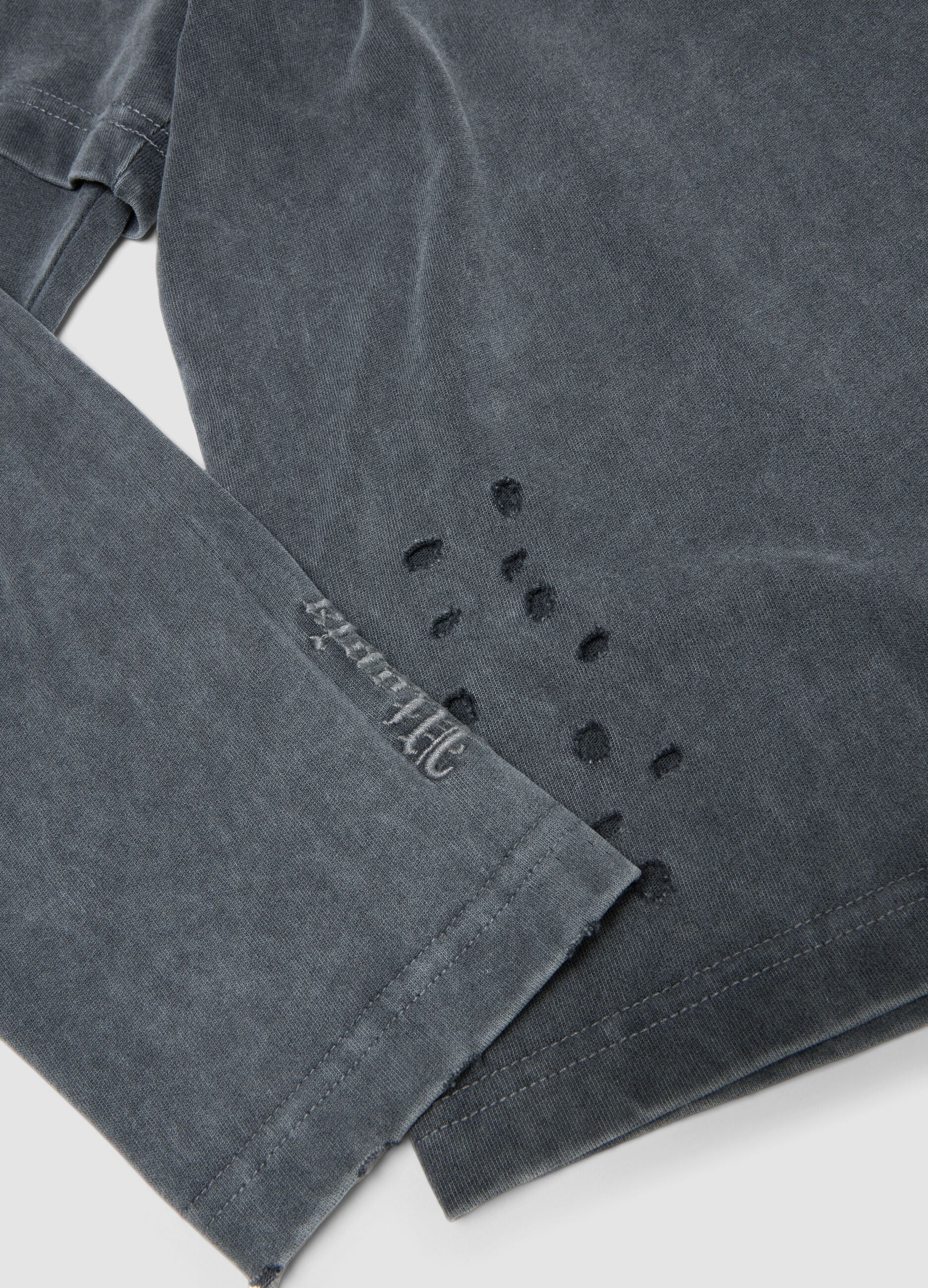 Double Longsleeve Sunfaded Grey