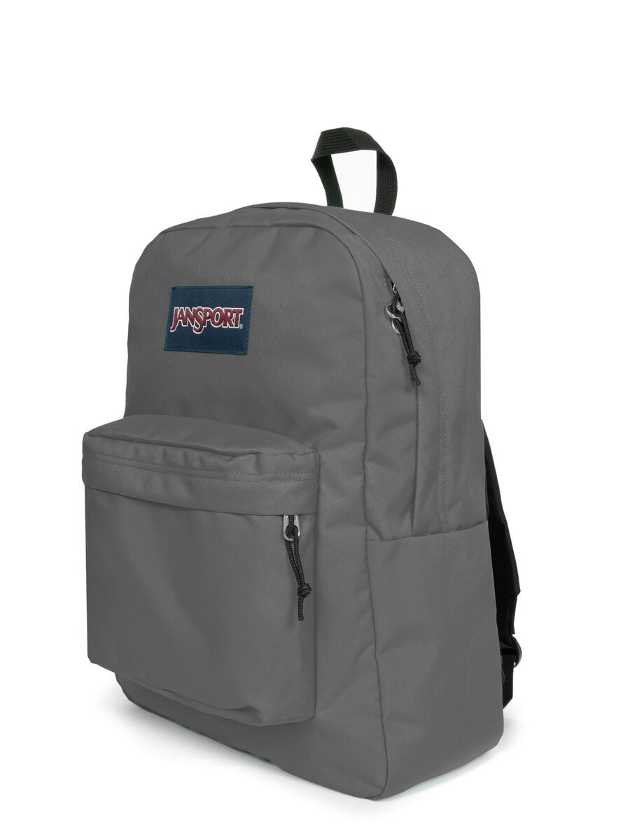 Zaino grigio con tasca frontale_1