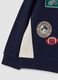 Blue pure cotton jogger set with sporty appliqu&eacute;s for baby boy_2