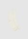 White Stretch Cotton Socks_0