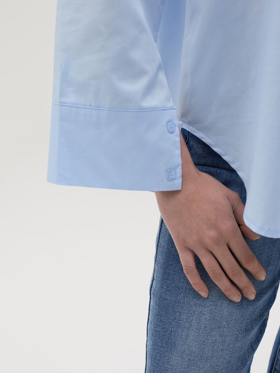 Stretch cotton shirt_2