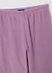 Pigiama da ragazze in pile viola regular fit_3