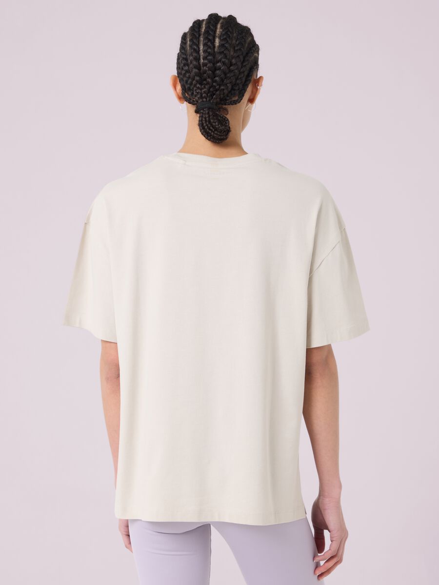 Stretch Cotton Oversized T-shirt ALTAVIA STUDIO_2