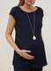 T-shirt premaman blu regular fit_3