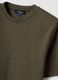 Green pure cotton short-sleeve regular-fit T-shirt_6