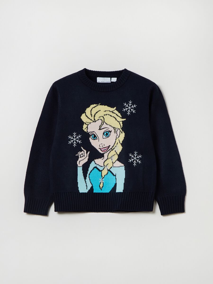 Pullover con disegno Frozen Elsa_0