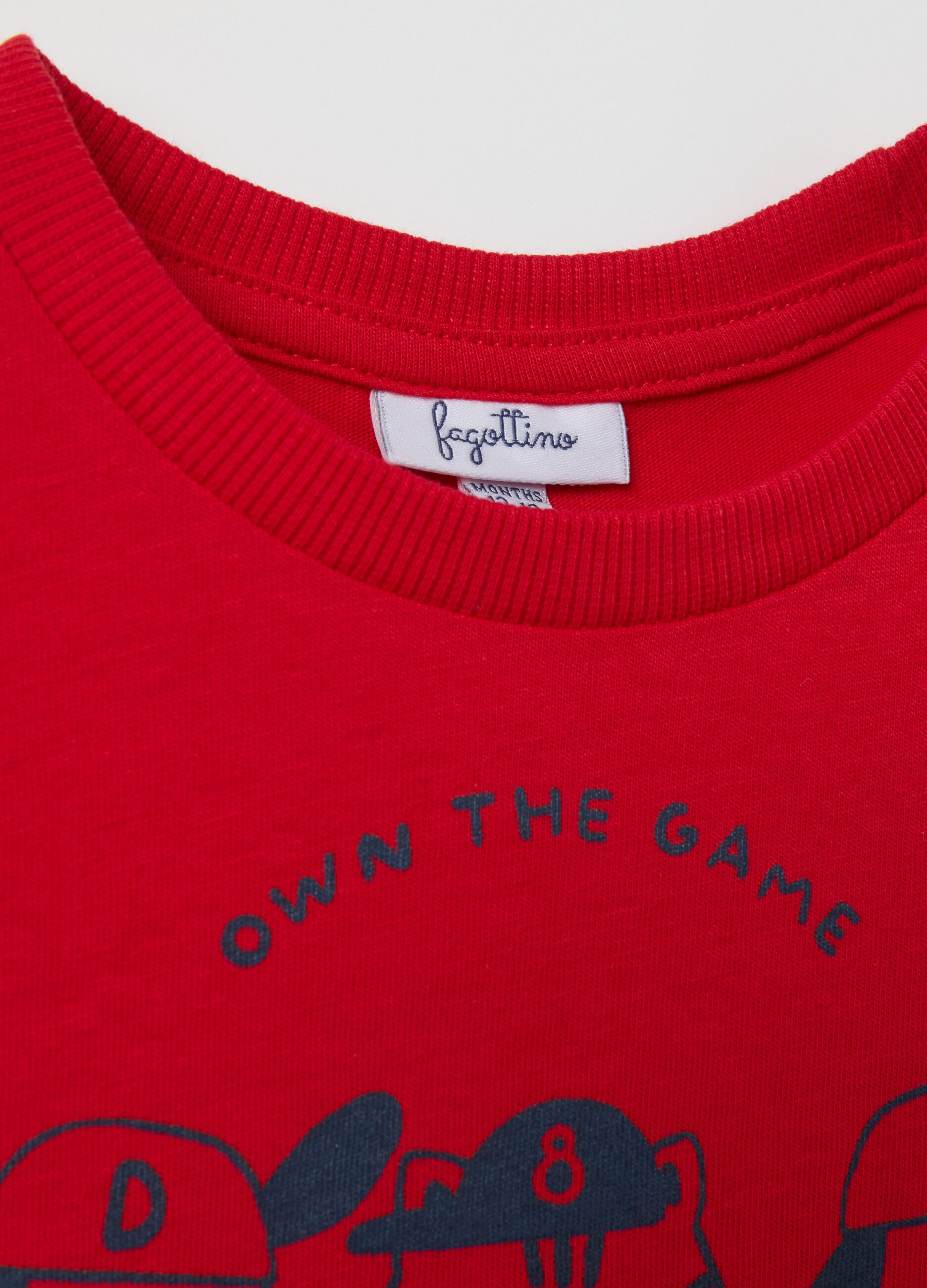 T Shirt e Polo Bimbo Rosso OVS
