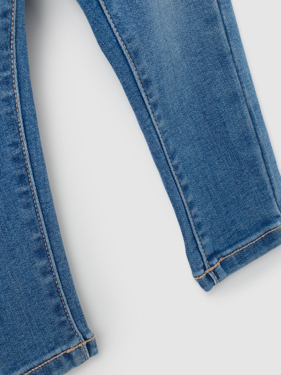 Girl's Stretch Denim Jeggings_3