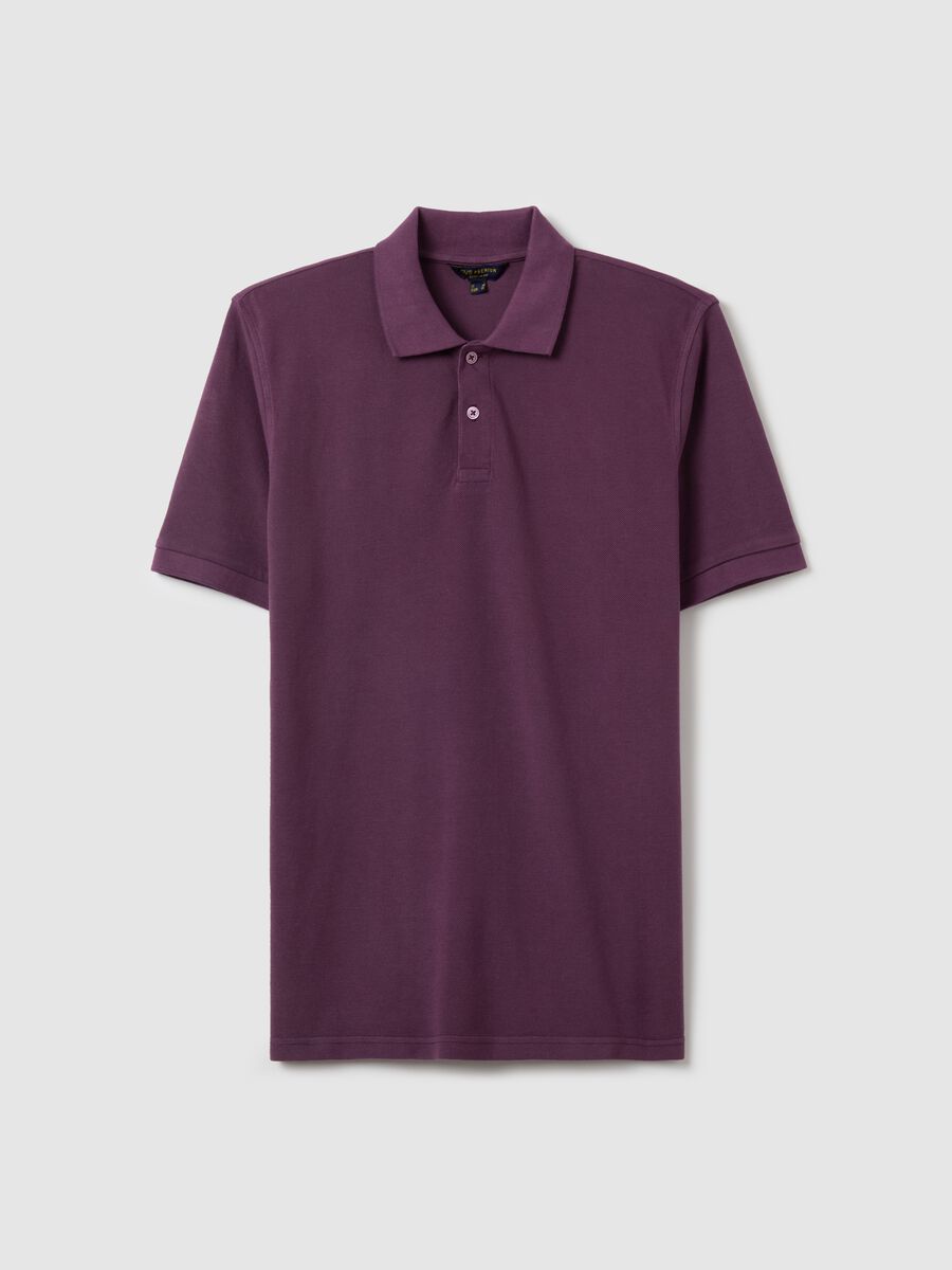 100% cotton piqué polo shirt_4